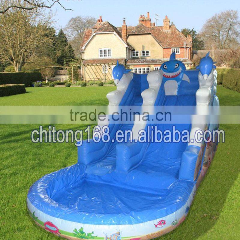 popular adult bouncy castle, inflatable castle with slide