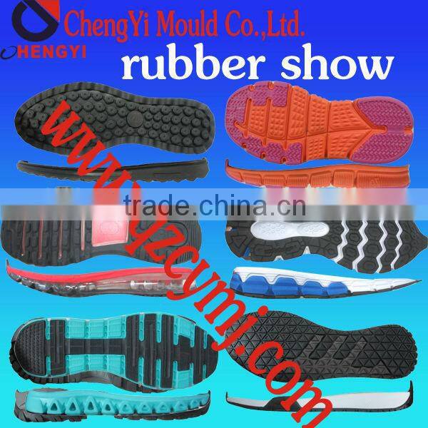 2014 fashion style many kinds of rubber outsole mould