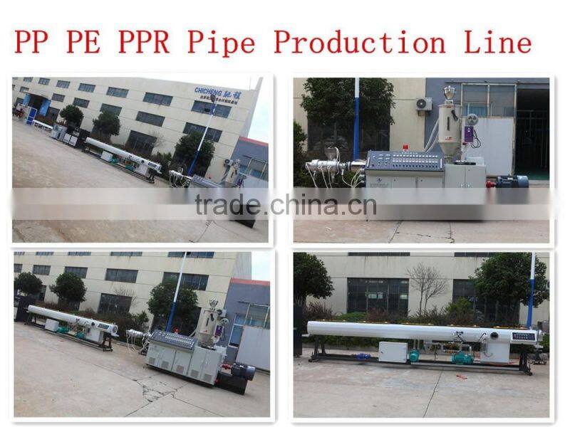 High Output PE Pipe Extrusion Machinery
