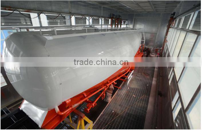 Low price high quality new 3 axle 20ft 40ft container semi trailer for sale