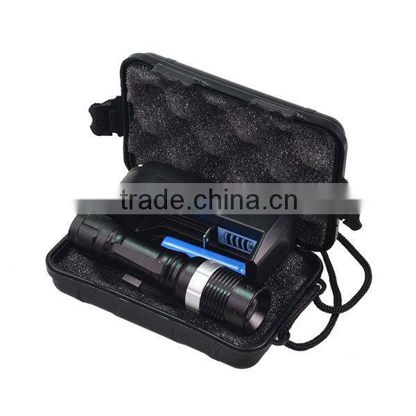 Mini 3Watt Q5 LED Torch Flashlight Zoom AA Small Flash Light