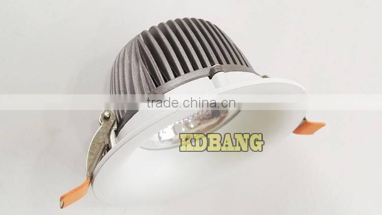 recessed cob ceiling down light led downlight 30w