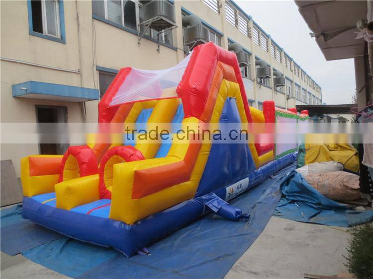 EN41960 Inflatable Playground Obstacle Game/outdoor obstacle course equipment