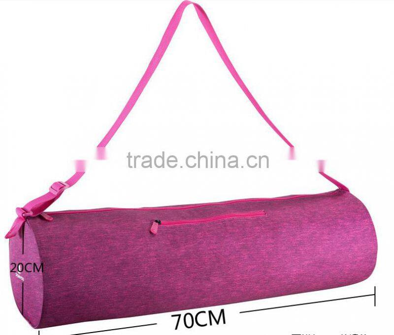 2016 China popular cute good quality yoga mat tote bag
