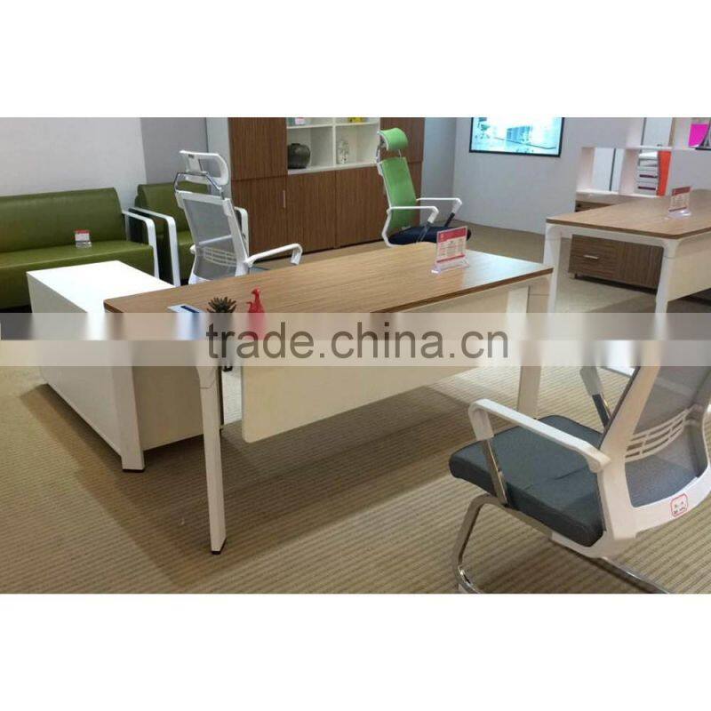 Wooden office executive table pictures