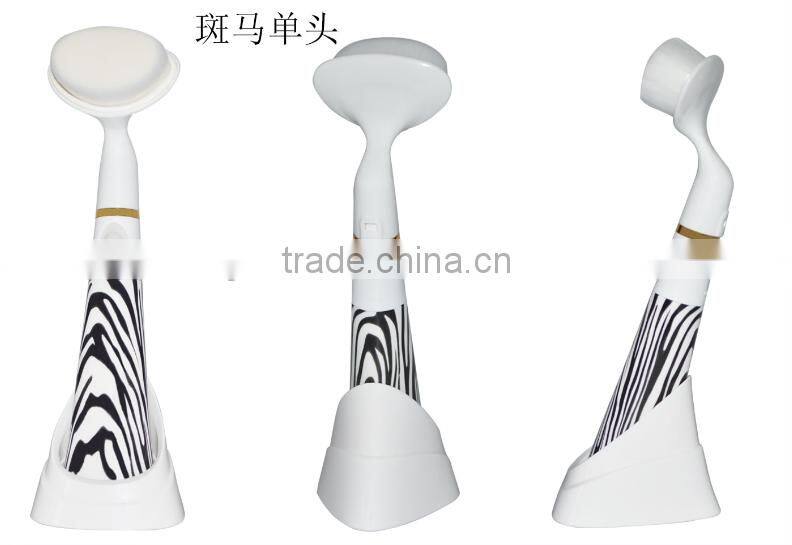 Make-up Remove Electric Face Cleaning Brush facial massage brush hot