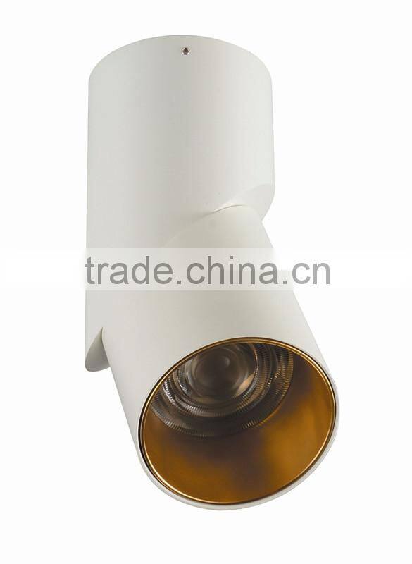 23w adjustable cob led surface mounted downlight