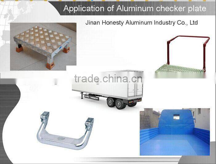 Pattern aluminum plate 5754 H32 H34 H36 H112 H111 H112