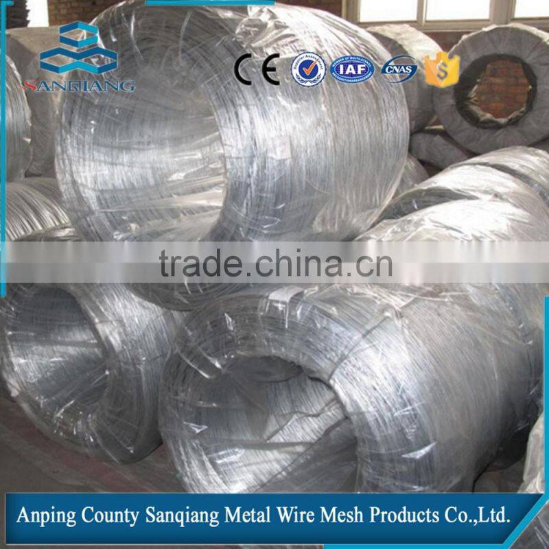 ISO high quality hot dip Galvanized Wire (gold supplier )