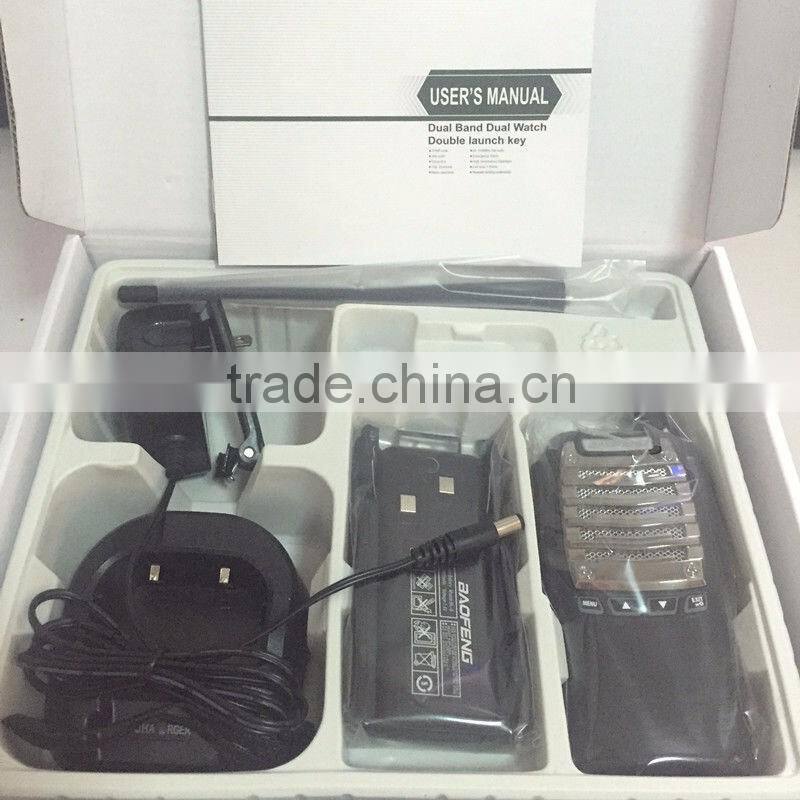 BAOFENG BF-UV8D Ricetrasmittente UHF 128CH 5W FM Radios VOX Radio bidirezionale