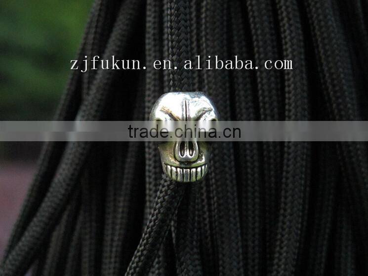 3 Dimensional 18*14MM Antique Silver / Gold Zinc Alloy Paracord Beads Charm DIY Jewelry Charms