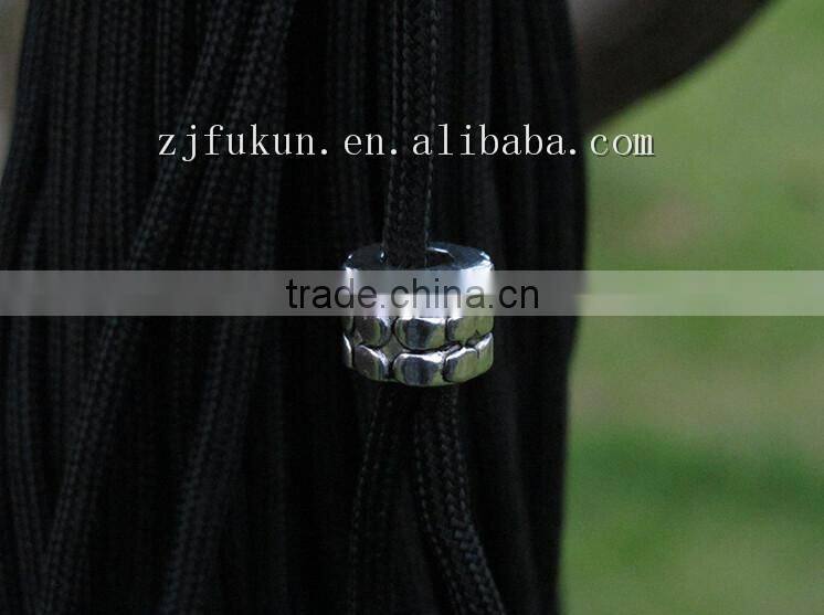 3 Dimensional 18*14MM Antique Silver / Gold Zinc Alloy Paracord Beads Charm DIY Jewelry Charms