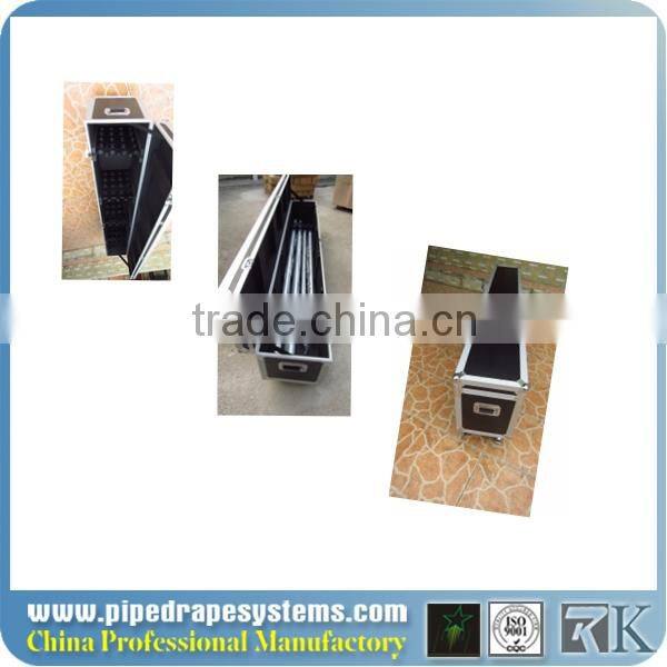 trade show pipe and drape round wedding decoration event candle stand