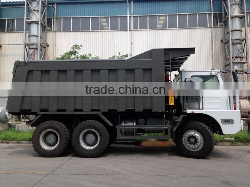 sinotruk howo 70ton mining tipper
