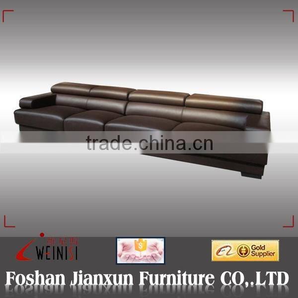 F006 4seater leather sofa