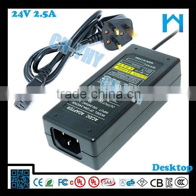 ac dc adapter 12v 2.5a Switching Power Supply UL1310 Class 2