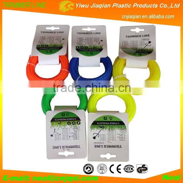 Garden Tool Parts Grass Cutter parts 50feet Grass Trimmer Spare Parts Nylon GrassTrimmer Line For Grass Trimmer