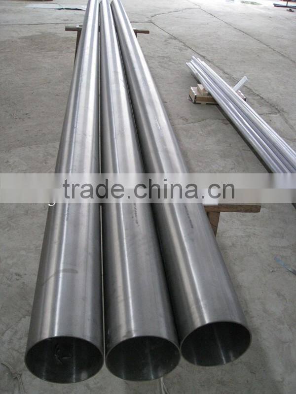 ASTM B338 high quality seamless titanium pipe tube