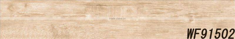 Hot sale Wooden Design Decorative Ceramic Interior Floor Tile 15x90