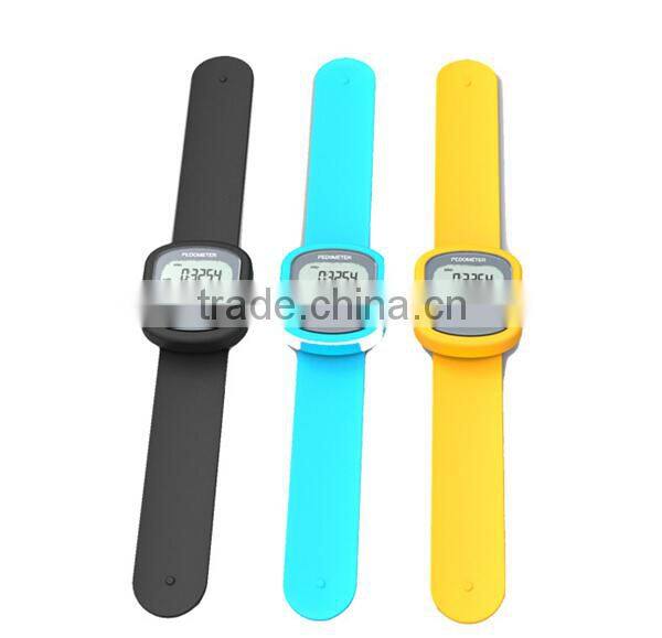 LCD Silicon 3D Wristband Digital Pedometer