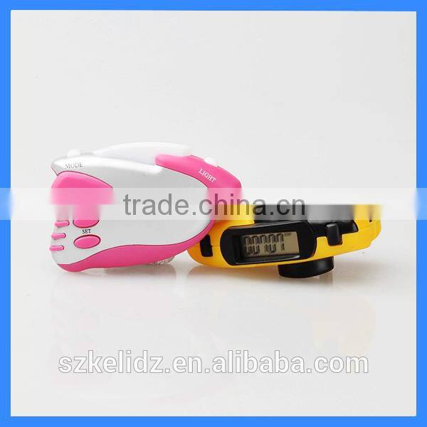 Multifunction Pedometer with LED light,Pedometer with belt clip