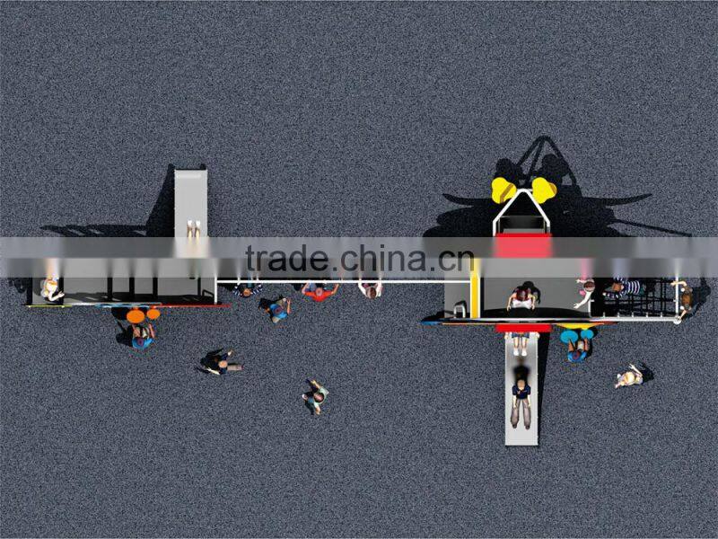 KAIQI classic Magical Station Series KQ50086C backyard garden kids enjoy play Peking Opera Facial Mask playground equipment