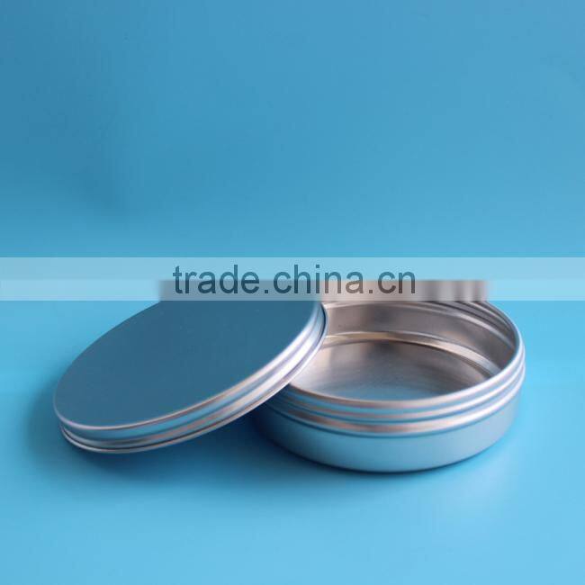 120g aluminum tea tin with screw cap