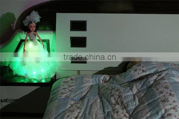 Unique Pink Lighting Dress / Ballet Dance Wear / Battery Light Clothes