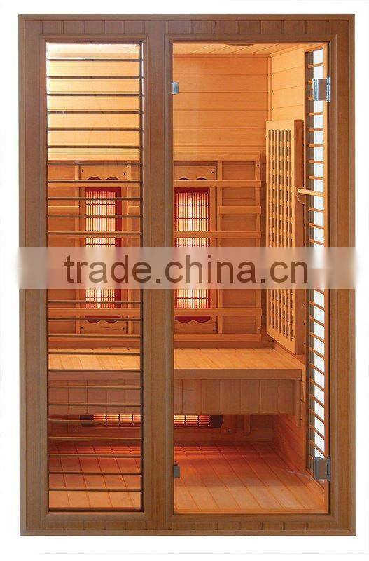2 person far infrared sauna room, family couple's sauna