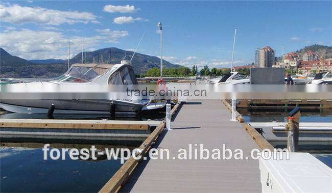 interlocking composite deck tiles non-slip black wood composite deck board