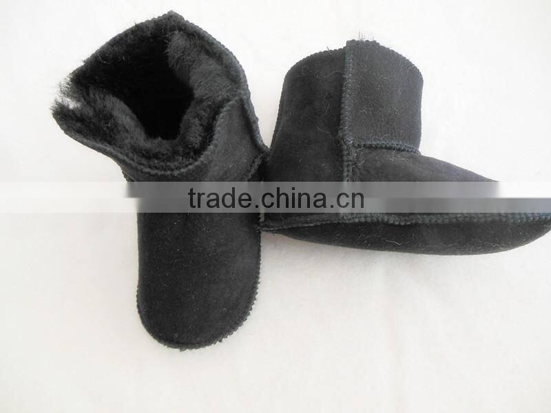 winter sheepskin lovely kids wholesale shoes