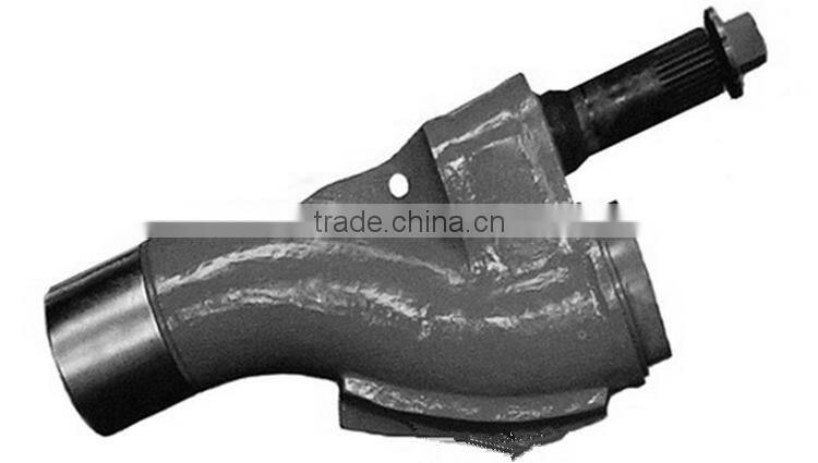 Concrete pump s-valve swing valve