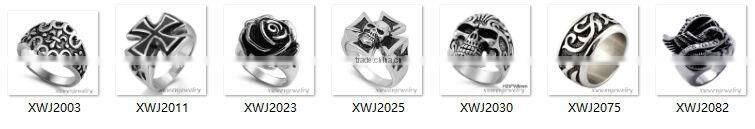 wholesale black enamel 316l stainless steel fleur de lis