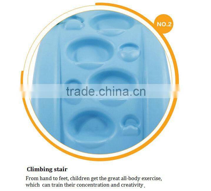New design Indoor Plastic Foldable Slide
