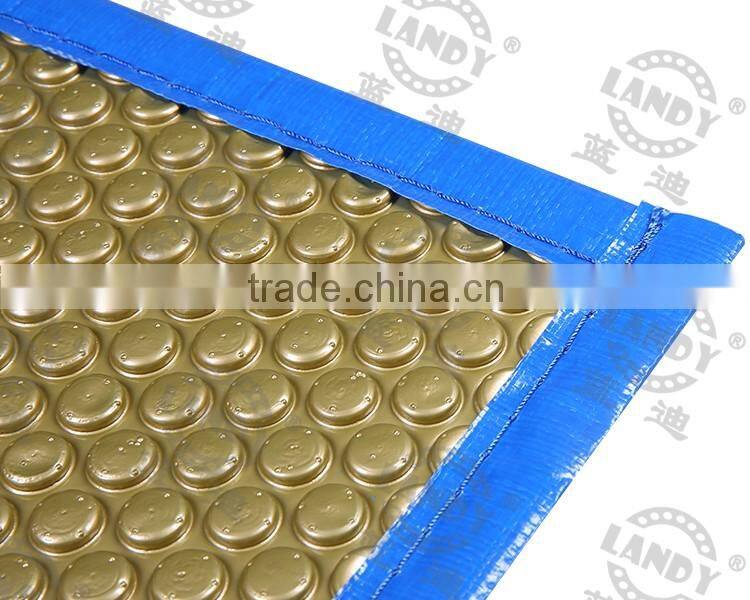 Polyethylene solar cover, durable bubble cover