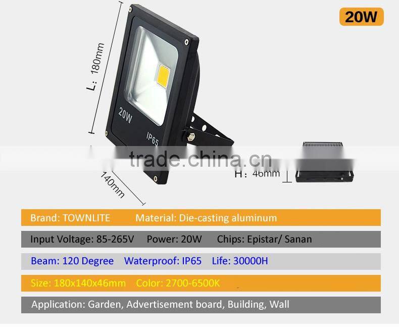 super bright led outdoor flood light 30w