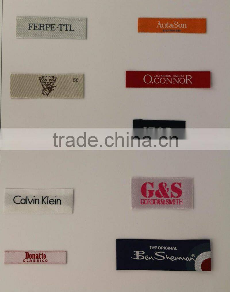 Hot Sale Custom Garment Safty Performance Woven Label for Clothing