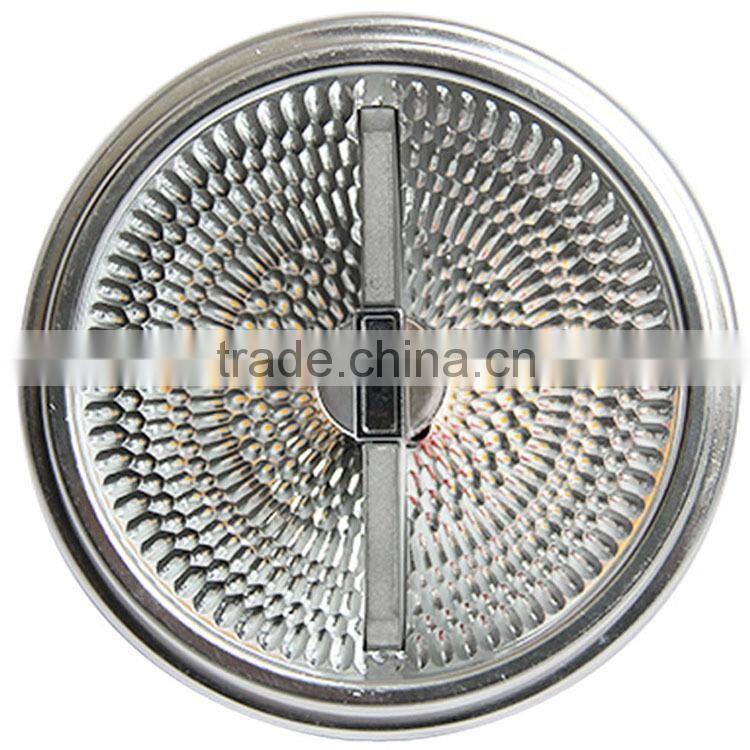 12W non dimmable 2700k ra85 cob led ar111 g53 12v with CE& ROHS approved