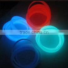 debossed logo silicone bracelet