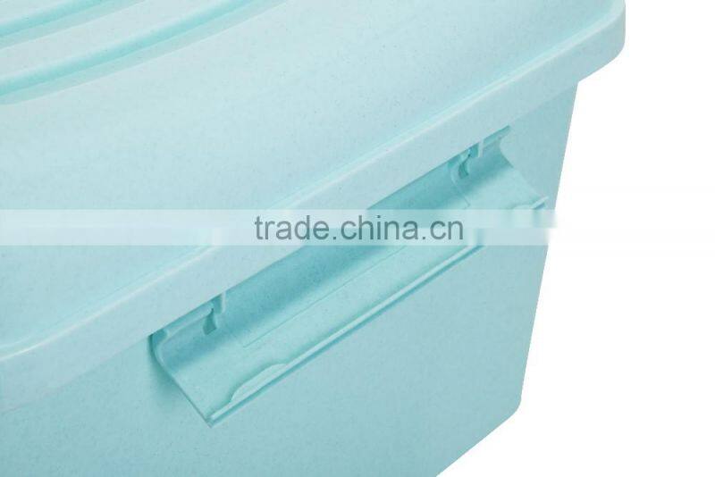 Two layers Plastic Storage Box Bin With Lid