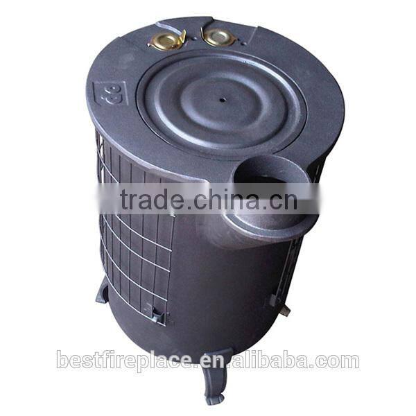 16kw matt black woodburing stove