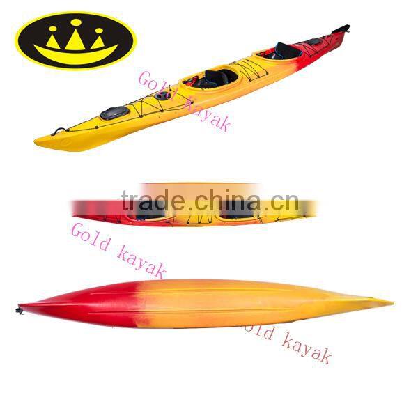 Double sea kayak for ocean from Gold Kayak Manufacturer