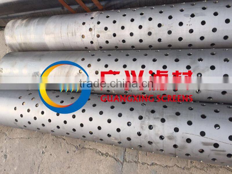 Perforated slot filter pipe