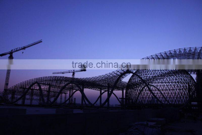 Prefabricated Light Steel Structural Metal Frame Building