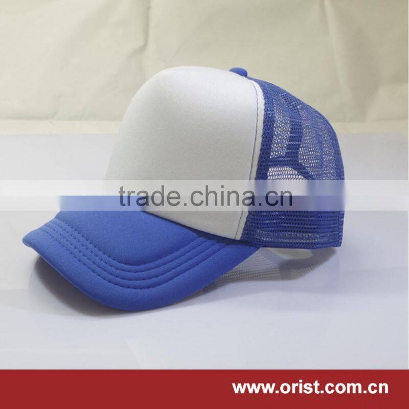 5 panel mesh trucker cap plain trucker cap mesh hat