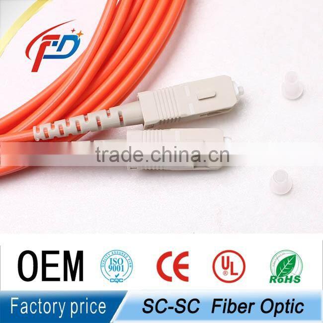 multymode duplex sc-sc fiber optic cable connector
