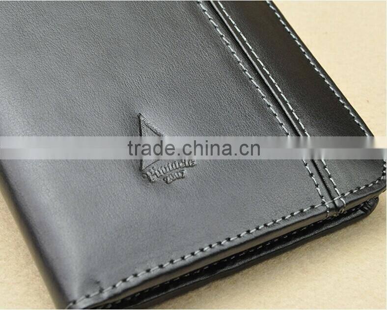 Top quality personality leather passport holder with Multi-function pocket