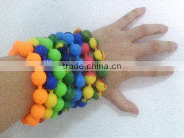 Top level new products silicone bracelet wristbands