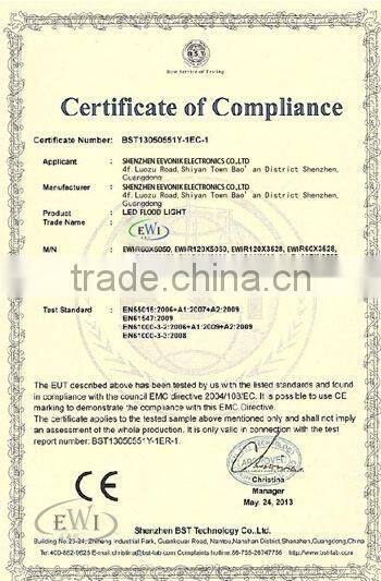 50w led flood light with 3 years warranty