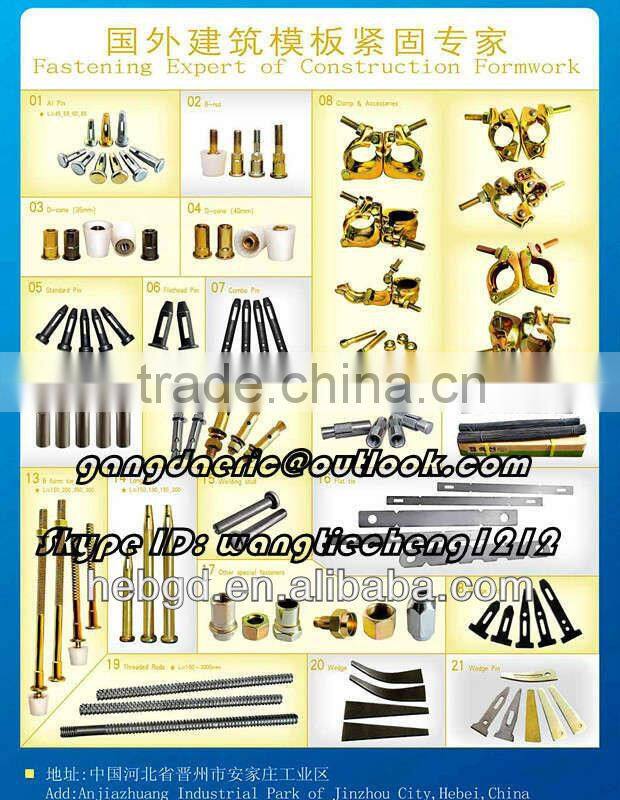 concrete snap tie wedge